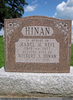 Mabel M. (Neil) and Wilbert S. Hinan