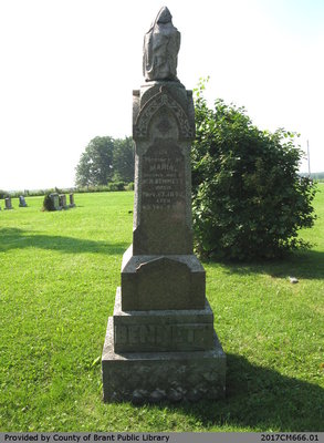 Maria, Nettie Jane, Tennia May, Charles T., and W.H. Bennett