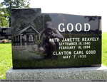 Ruth Janette (Reavely) and Clayton Carl Good