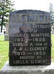Lucy Jane (Pottruff), Donald A, Luella M. Clement, Charles McIntyre