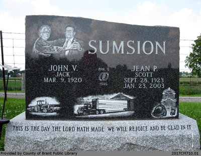 John V. 'Jack' and Jean P. (Scott) Sumsion