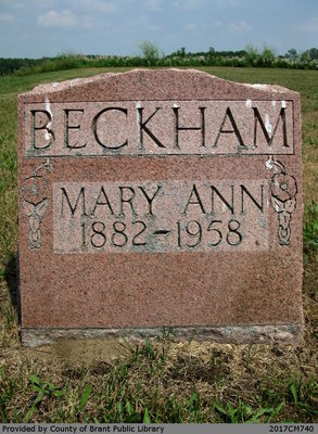 Mary Ann Beckham