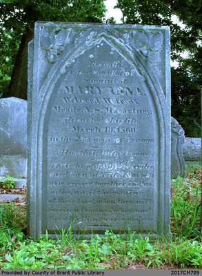 Mary Anna Macartney and Infant Son