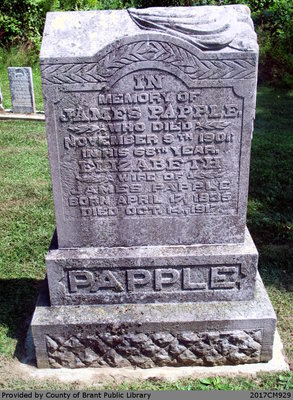 James and Elizabeth Papple