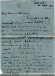 Letter, Margaret Jones to Barry and Stewart Jones, 30 September 1941