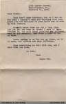Letter, T. E. (Ted) Arnold to Barry Jones, 21 February 1944