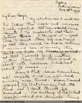 Letter, Margaret Jones to Barry and Stewart Jones, 30 August 1942