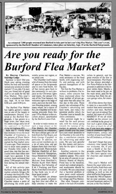 Are you ready for the Burford Flea Market?