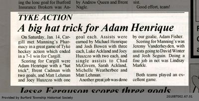 A big hat trick for Adam Henrique