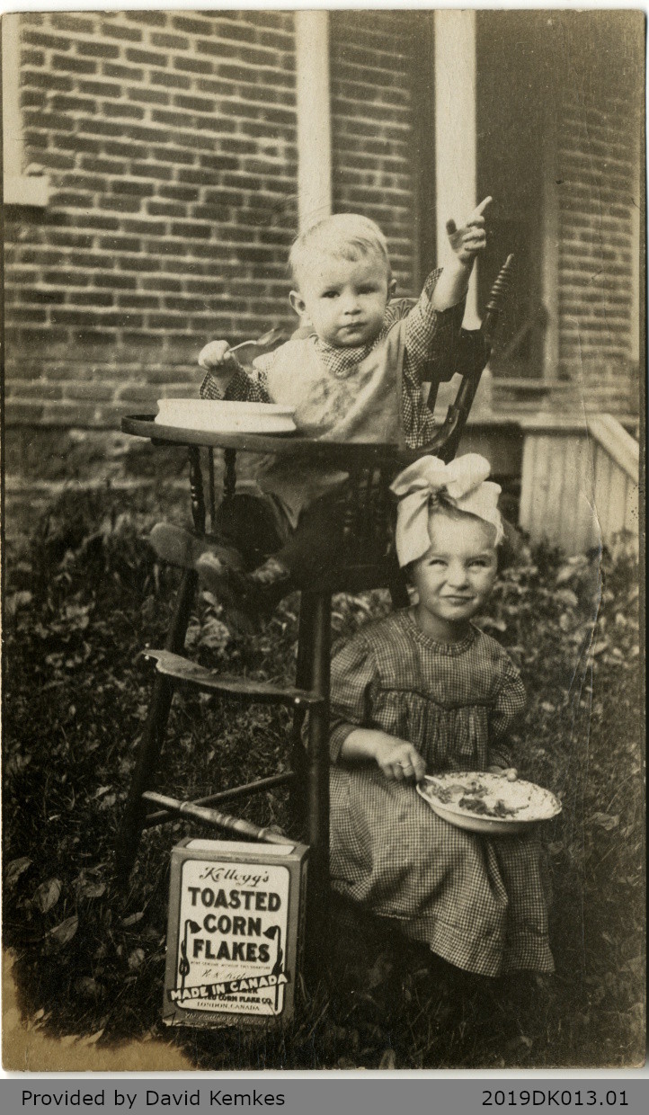 Birthday Postcard Sent to Hugh and Bessie McComb