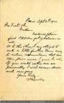Letter to George Foster and Sons from C. H. Birley