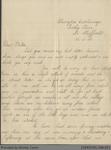 Letter to William Clarke from Elizabeth Clarke