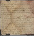 Letter from Arthur Darnley and Death Notices