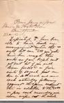 Letter to George Foster and Sons from Matthews and Rehder