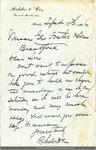 Letter to George Foster and Sons from Rehder