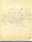 Letter to George Foster & Sons from J.M. McEwen