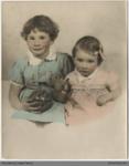 Photograph, Connie Coates & Sibling, 1936