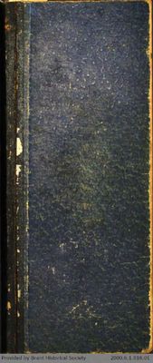 Chamberlain Ledger Book, 1895-1897