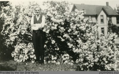 Man in Garden in St. George