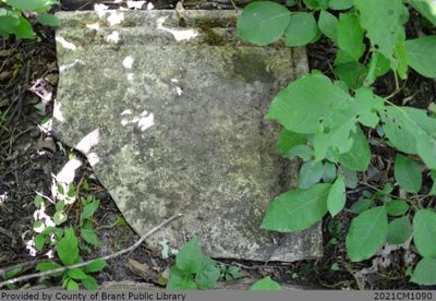 Harrison Cemetery Headstone