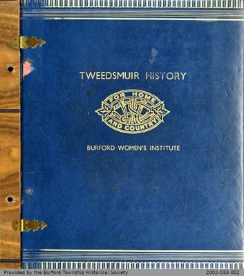 Burford Township Tweedsmuir History Book 02