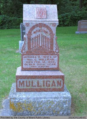 Jemima B. and William C. Mulligan