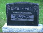 Mabel M. (Hamilton) and W. Reginald Featherston