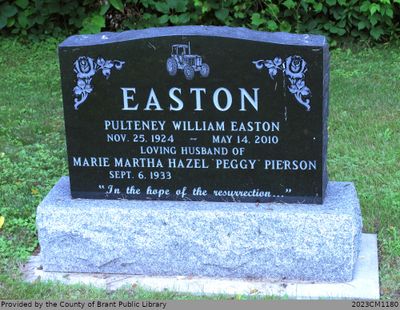 Pulteney William Easton and Marie Martha Hazel 'Peggy' Pierson