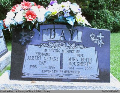 Albert George, Mina Edith (Dougherty), and Robert A. Day