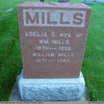 Adelia S. and William Mills, and Percy and Lillie (Mills) Holloway