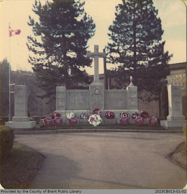 Photograph of the Paris War Memorial