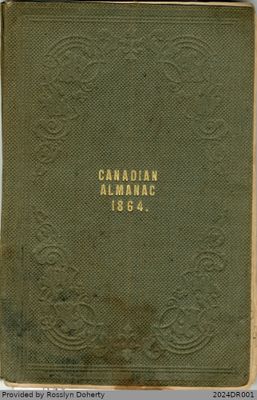 Canadian Almanac 1864