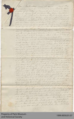 Indenture of Water Privilege between Hiram Capron & Hugh Finlayson