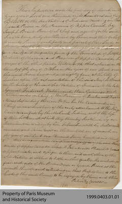 Land Indenture between Augustus Jones and Six Nations, 1805