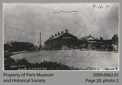 Paris Junction Station, 1907