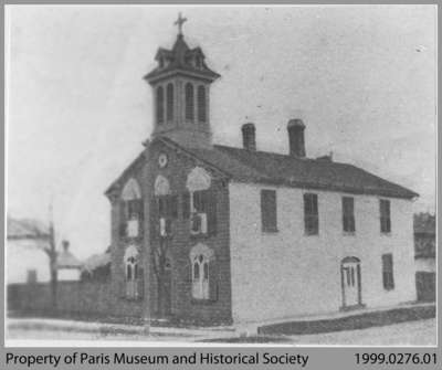 Sacred Heart School, Paris, ON, 1890