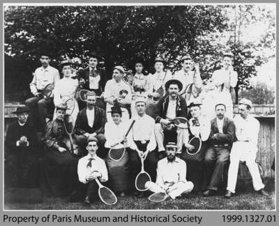 Paris Tennis Club, c. 1895