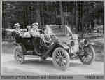 Dr. Daniel Dunton and Family in Car, 1911