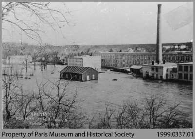 Flood at Penman's Mills, 1912