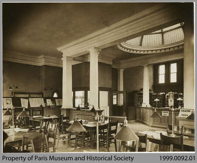 Paris Public Library, c. 1910