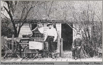 Robert (&quot;Bobby&quot;) and William (&quot;Wally&quot;) West in front of House