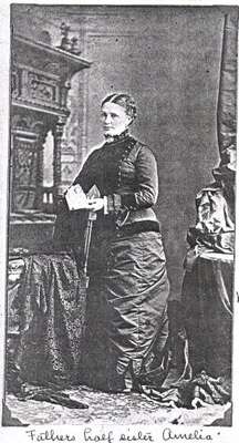 Photograph of Amelia Capron Baird, daughter of Horace Capron