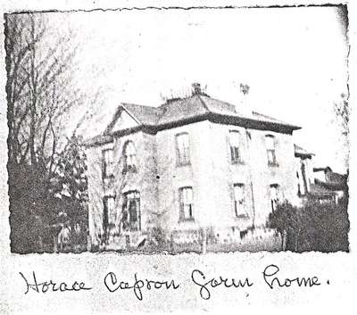 Horace Capron's Farm House, Paris, Ontario