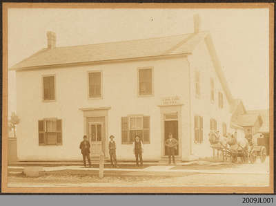 J. Milton Hotel in Paris, ON, 1879