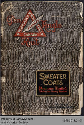 Penmans Sweater Coats Catalogue for 1911