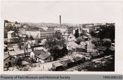 Penmans No. 2 Mill seen from Mill-Race, 1922