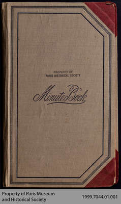 Penmans Benefit Society Minutes Book, 1911 - 1919