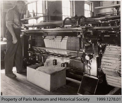 Walter Bemrose by Dubied Knitting Machine, Penmans Sweater Mill, Paris, c. 1935