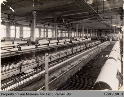 Mule Spinning Equipment at Penmans, c. 1920