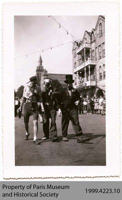 Penmans Clowns on Parade in Paris, c. 1940s?